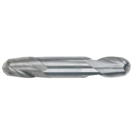 End Mill, Ball Nose Center Cutting Double End Stub Length, Series 5948, 18 Diameter Cutter, 112